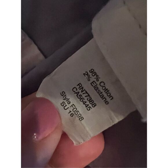 J Crew Flex Chino Men’s Size 30 Lt Grey Flat Front Shorts with Belt Loops - Picture 7 of 7